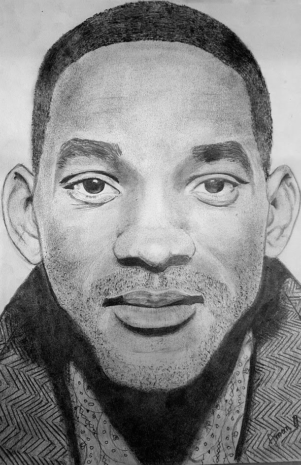 How To Draw Will Smith Drawing by karan - DragoArt