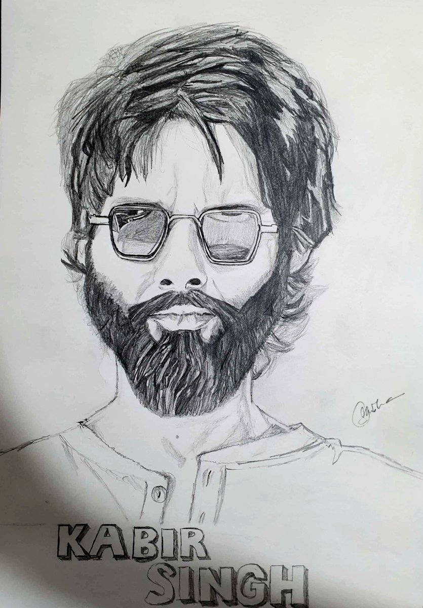 Kabir Singh Drawing Photo  Drawing Skill